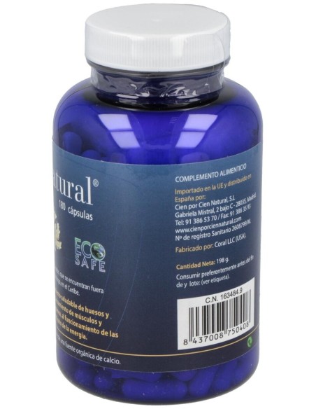 Coralnatural 180Cap. de Cien Por Cien Natural