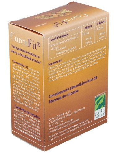 Curcufit 60Cap. de Cien Por Cien Natural