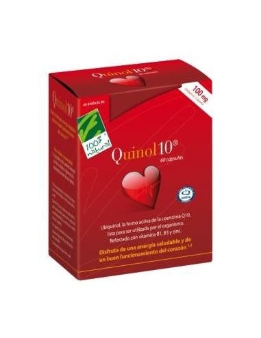 Quinol 10 100Mg. 60Perlas de Cien Por Cien Natural