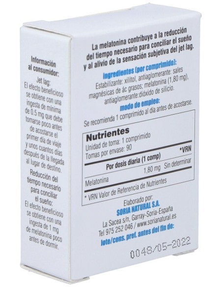 Melatonina Travel 90Comp. de Mgdose