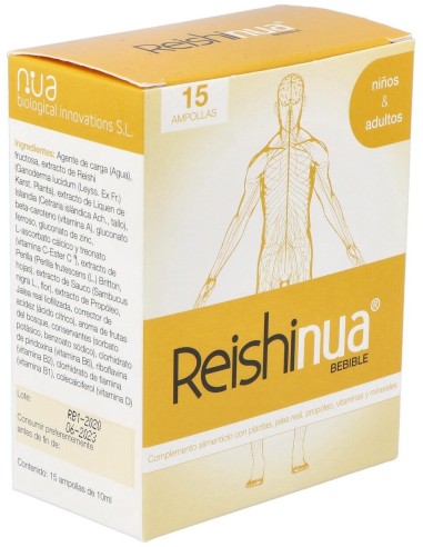 Reishi Nua Bebible 15Viales. de Nua