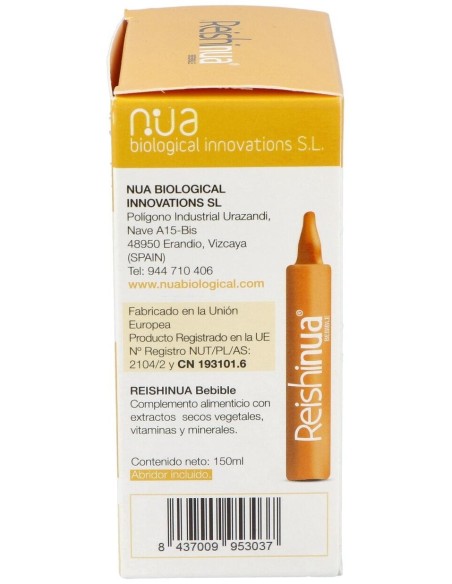 Reishi Nua Bebible 15Viales. de Nua