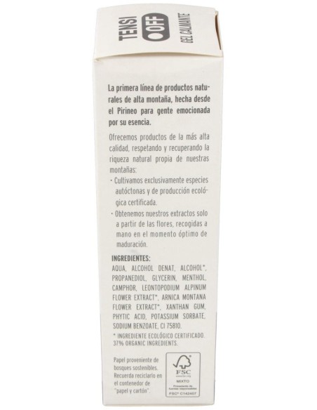 Tensi Off Gel Calmante 200Ml. de Taullorganics