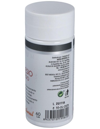 Magnesio 60 Caps. de Prisma Natural