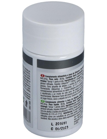 Ubiquinol 60 Perlas de Prisma Natural