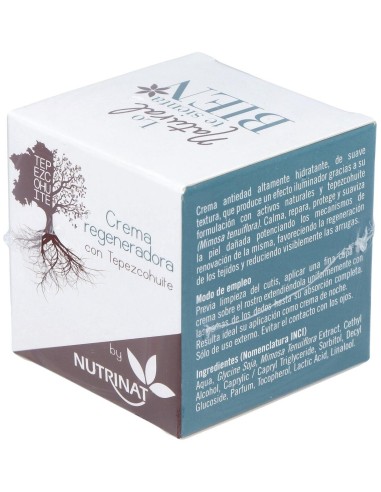Crema Regeneradora Con Tepezcohuite  50 ml de Nutrinat