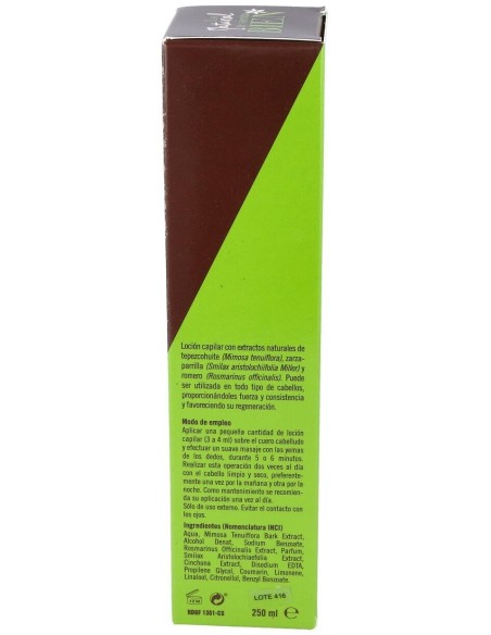 Loción Capilar Con Tepezcohuite 250 ml de Nutrinat