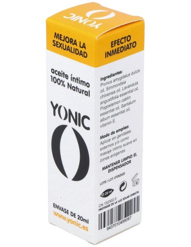 Yonic Aceite Intimo Para Mujer 20Ml. de Yonic