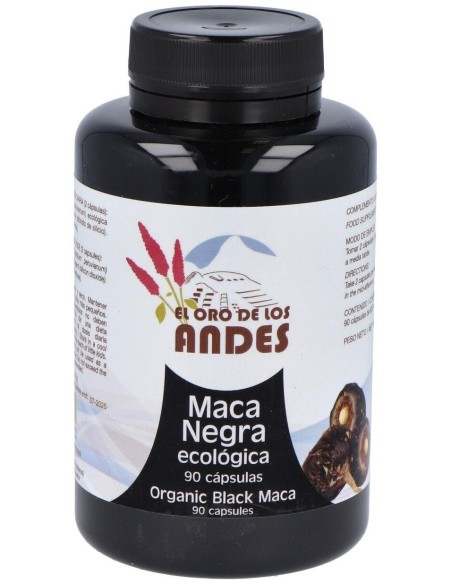 Maca Negra 700Mg. 90Cap. Eco de El Oro De Los Andes