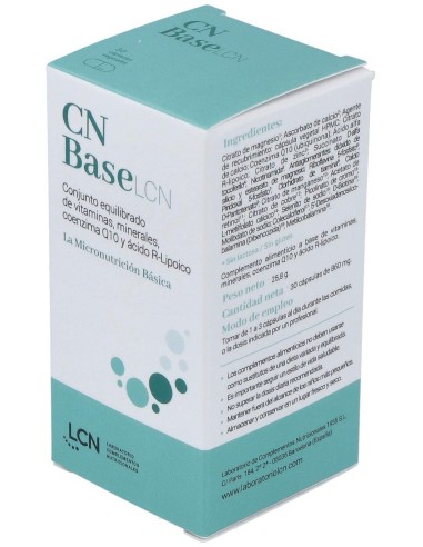 Cn Base 30Cap.Veg. de Lcn