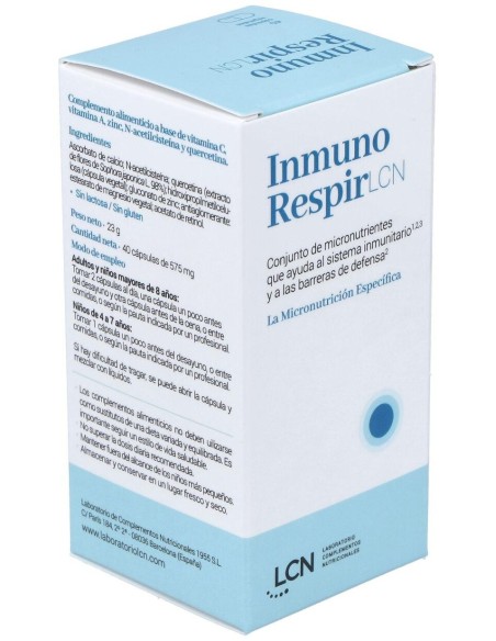 Inmunorespir 40Cap.Veg. de Lcn