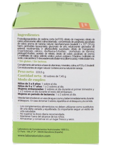 Petit Cn Base Sabor Naranja 30Sbrs. de Lcn