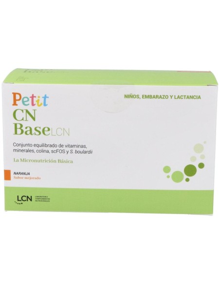 Petit Cn Base Sabor Naranja 30Sbrs. de Lcn
