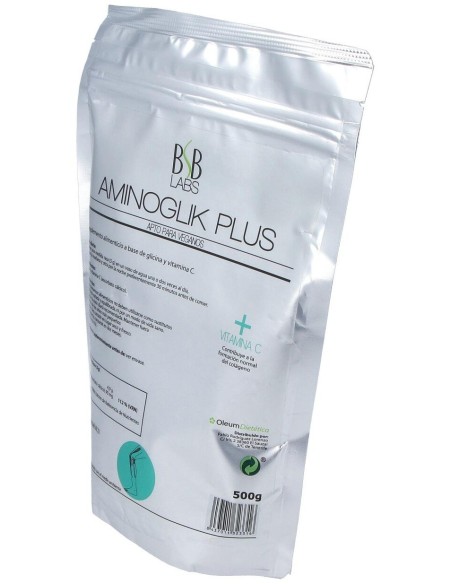 Aminoglik Plus+Vitamina C 500Gr. Sg Vegan de Bsb Labs