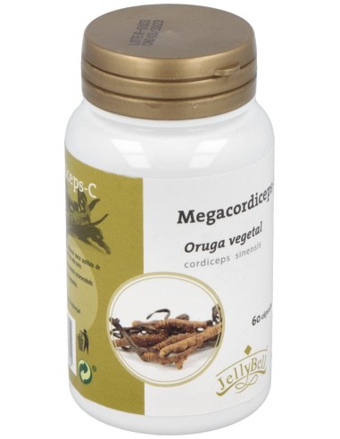Megacordiceps C (Oruga Vegetal) 60Cap. de Jellybell