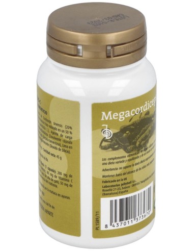 Megacordiceps C (Oruga Vegetal) 60Cap. de Jellybell