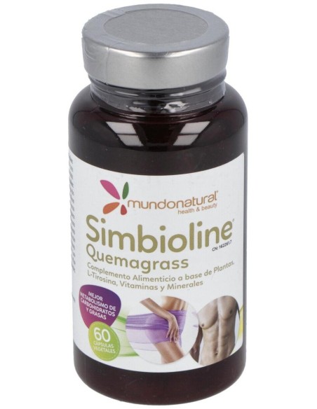 Simbioline Quemagrasas 60Cap. de Mundonatural