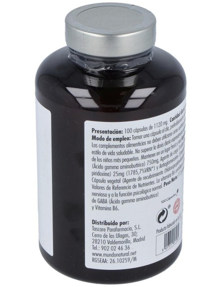 Gabasor 100Cap. de Mundonatural