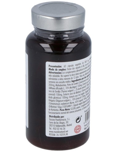 Neumosan (Mucosin) 60Cap. de Mundonatural