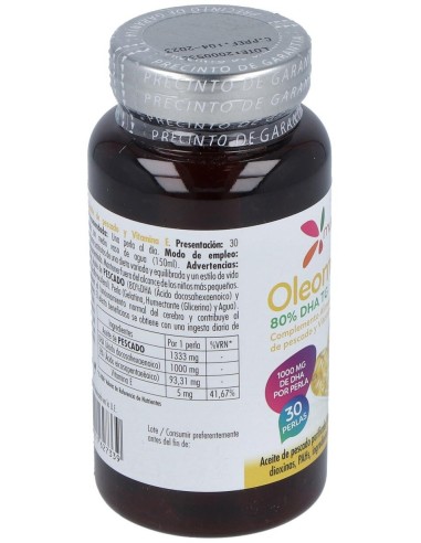 Oleomega 3 80% Dha 30Cap. de Mundonatural