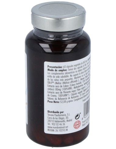 Fitolip Captagrasas 60Cap. de Mundonatural