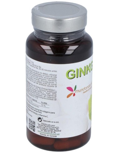 Ginkgotonic 420Mg. 60Cap. de Mundonatural