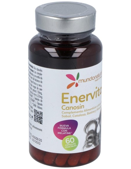 Enervital Canosin 60Cap. de Mundonatural