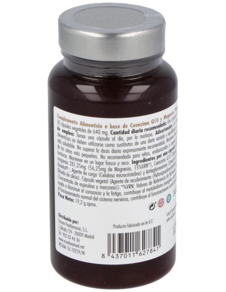 Q10 Plus Ubiquinol 30Cap. de Mundonatural