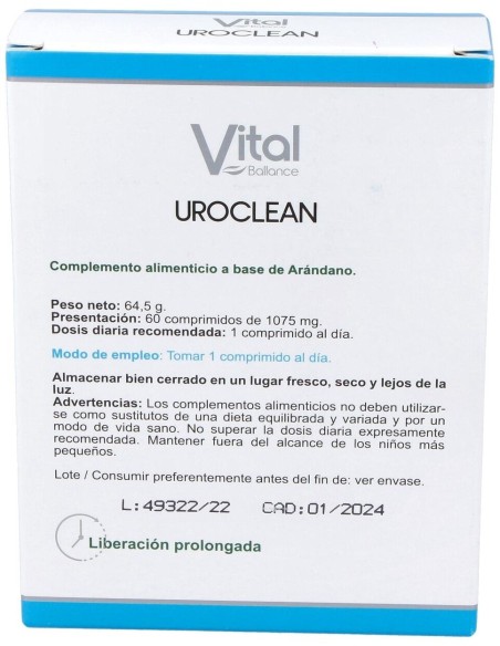 Uroclean 60Comp. de Vital Ballance
