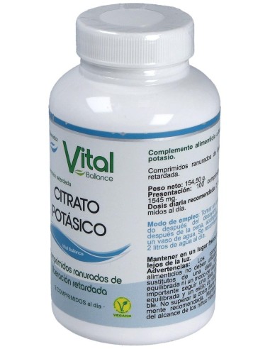 Citrato De Potasio 100Comp. de Vital Ballance
