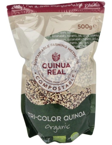 Grano Tricolor Quinoa Real. Formato Bio 500G De Quinua Rea