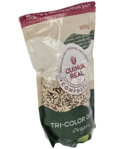 Grano Tricolor Quinoa Real. Formato Bio 500G De Quinua Rea