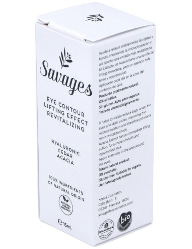 Contorno De Ojos Efecto Lifting 15Ml. de Savages