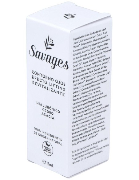 Contorno De Ojos Efecto Lifting 15Ml. de Savages