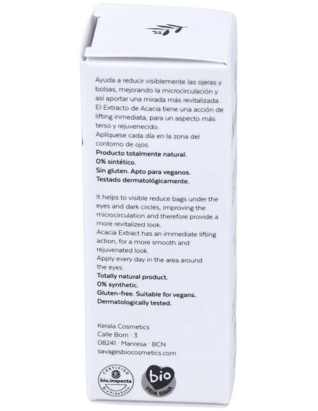 Contorno De Ojos Efecto Lifting 15Ml. de Savages