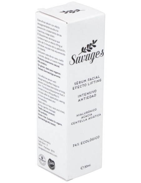 Serum Facial Efecto Lifting 30Ml. de Savages