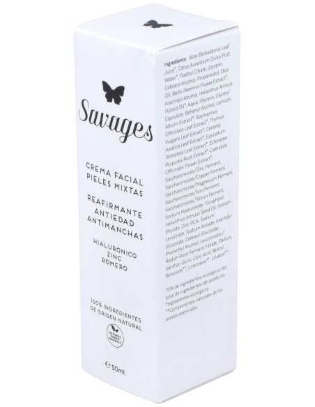 Crema Facial Antiedad Pieles Mixtas 50Ml. de Savages