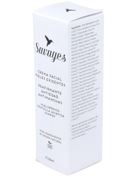 Crema Facial Antiedad Pieles Exigentes 50Ml. de Savages