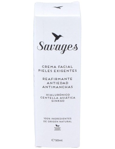 Crema Facial Antiedad Pieles Exigentes 50Ml. de Savages
