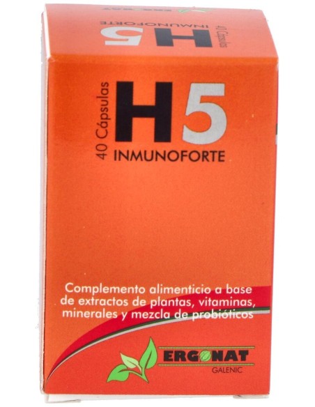 H5 Inmunoforte 40Cap. de Ergonat