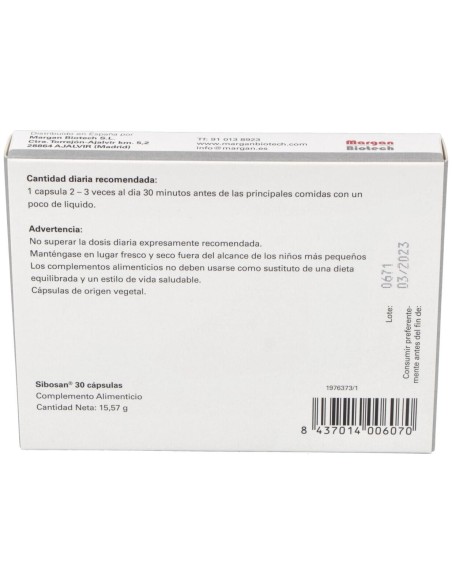 Sibosan 30Cap. de Margan