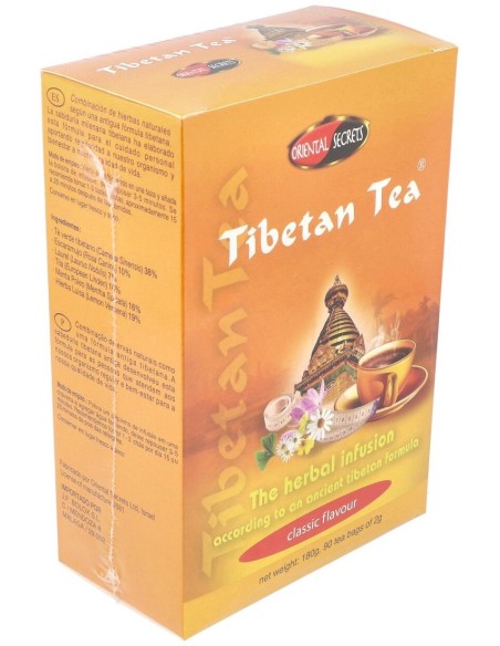 Tibetan Tea Sabor Natural 90Sbrs. de Tibetan Tea