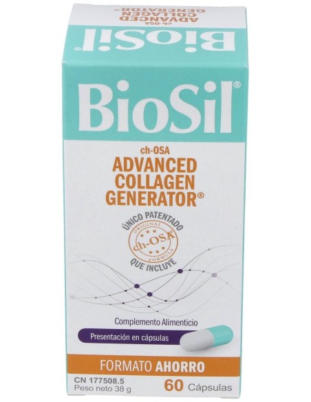 Biosil Generador De Colageno 60 Cápsulas  Biosil