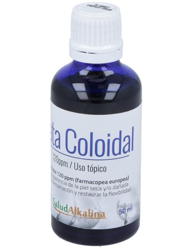Plata Coloidal 120Ppm 50Ml. de Saludalkalina