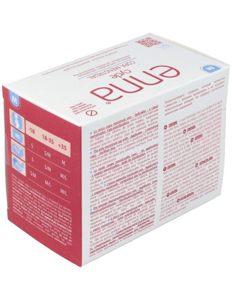 Enna Copa Menstrual (M) 2Copas+Caja Esteril de Enna Cycle