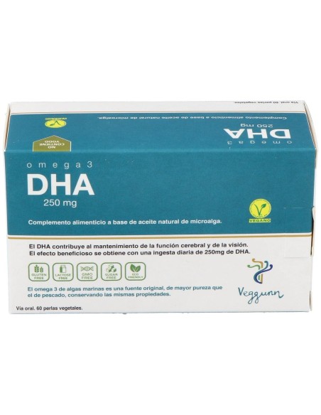 Dha Omega 3 60Cap. de Veggunn