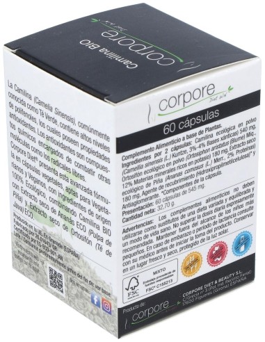 Corpore Protect Camilina 30Cap. Bio de Corpore Diet