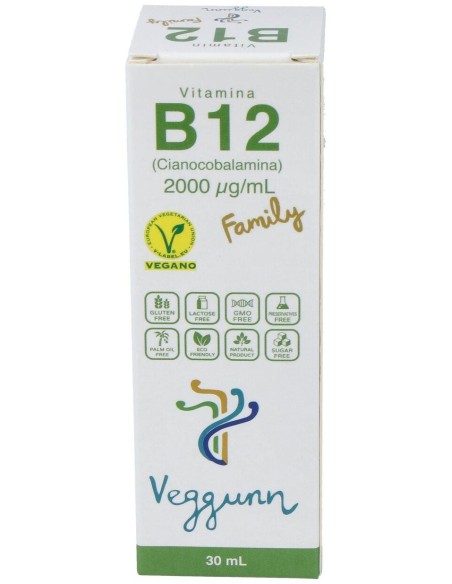 Vitamina B12 Family 30Ml. de Veggunn