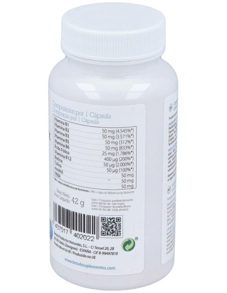 Vita B Complex 60Cap. de Betula