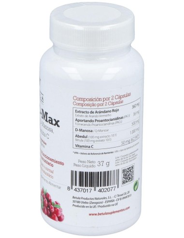 Cran-D-Max 60Cap. de Betula